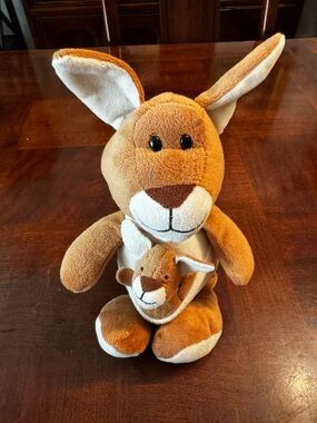 Kinder Surprise Ferraro Kangaroo and Baby Plush Toy